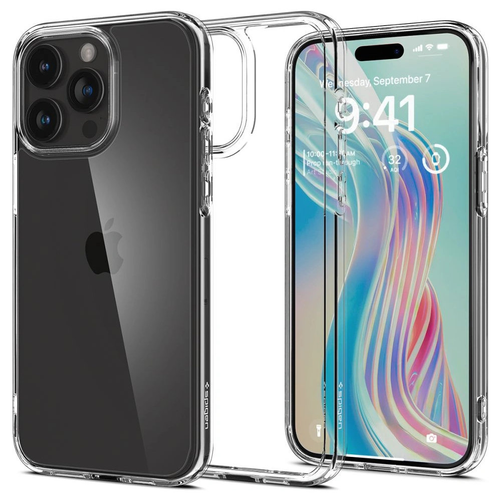 Hurtownia GSM - Case Spigen Ultra Hybrid Apple iPhone 15 Pro Crystal Clear - SPN3022 - {ean13} - Hurt