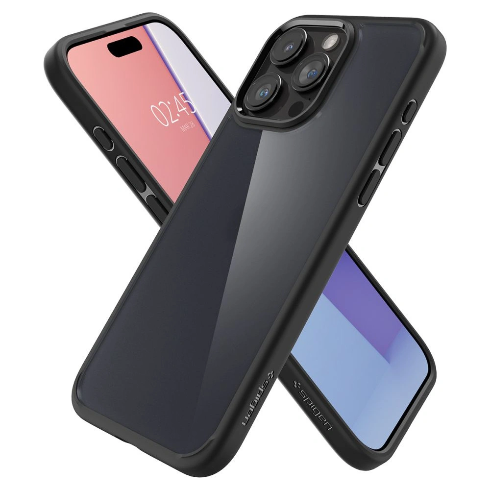 Hurtownia GSM - Etui Spigen Ultra Hybrid Apple iPhone 15 Pro Frost Fekete - SPN3024 - {ean13} - Hurt