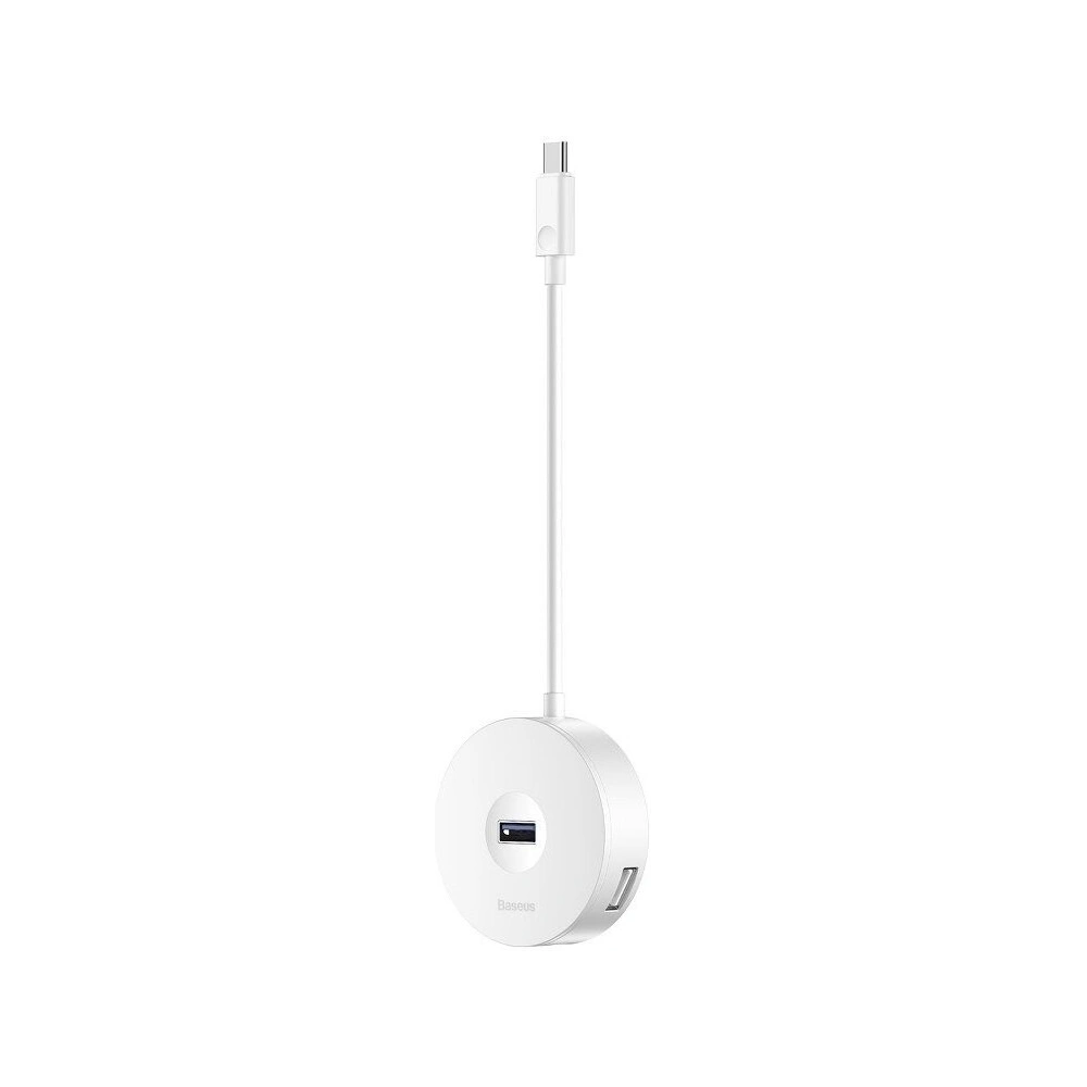 Hurtownia GSM - Hub 4w1 USB-C la USB 3.0 + 3x USB 2.0 Baseus 15cm (alb) - BSU363WHT - {ean13} - Hurt