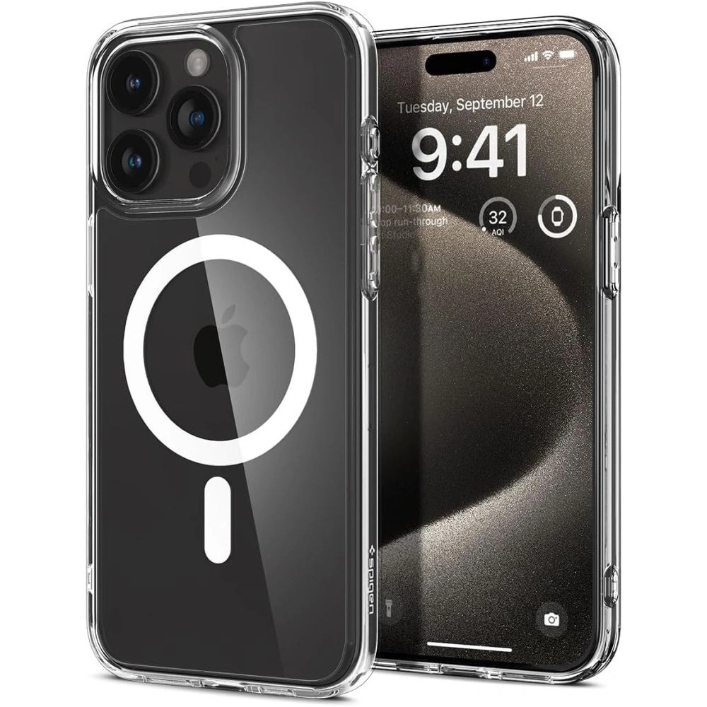 Hurtownia GSM - Etui Spigen Ultra Hybrid Mag MagSafe Apple iPhone 15 Pro Fehér - SPN3026 - {ean13} - Hurt
