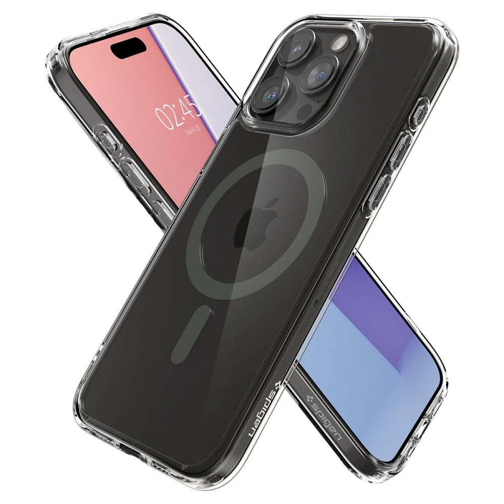 Hurtownia GSM - Etui Spigen Ultra Hybrid Mag MagSafe Apple iPhone 15 Pro Grafit - SPN3027 - {ean13} - Hurt