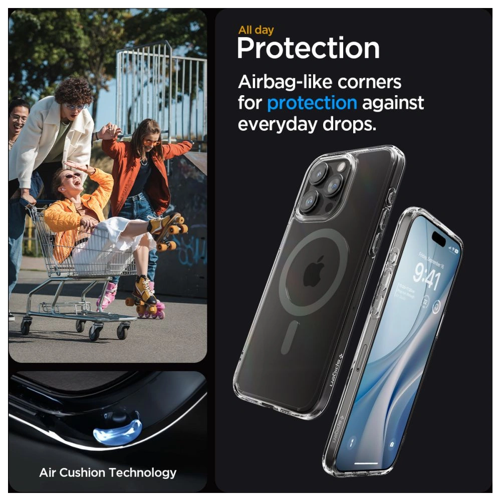 Hurtownia GSM - Etui Spigen Ultra Hybrid Mag MagSafe Apple iPhone 15 Pro Grafit - SPN3027 - {ean13} - Hurt