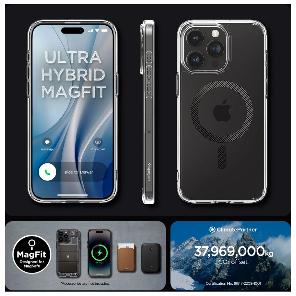 Hurtownia GSM - Case Spigen Ultra Hybrid Mag MagSafe Apple iPhone 15 Pro Carbonfaser - SPN3028 - {ean13} - Hurt