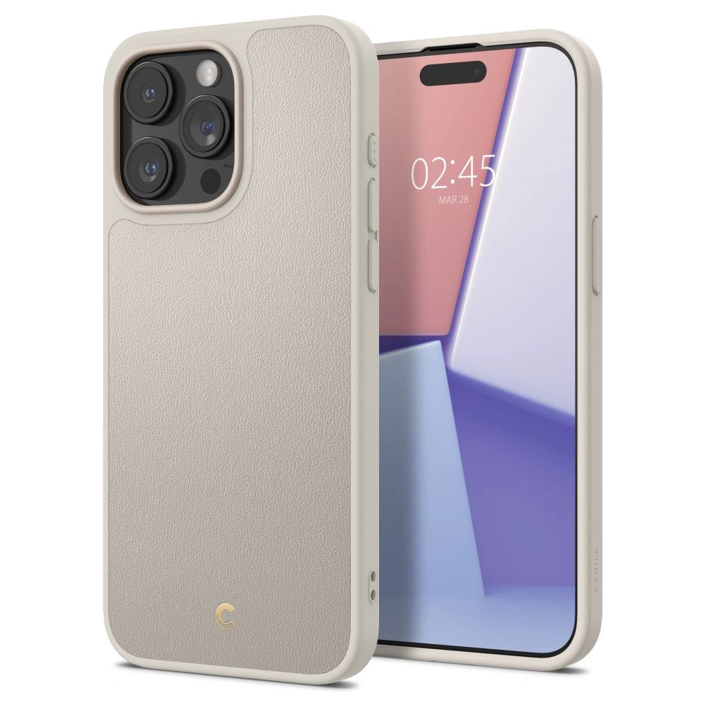 Hurtownia GSM - Etui Spigen Cyrill Kajuk Mag MagSafe Apple iPhone 15 Pro Crem - SPN3029 - {ean13} - Hurt