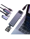 Hurtownia GSM - Hub Adapter 7w1 Baseus für MacBook Pro 2016/2017/2018 USB 3.0 x2, USB-C, HDMI, SD, microSD, Ethernet RJ45 - BSU364 - {ean13} - Hurt