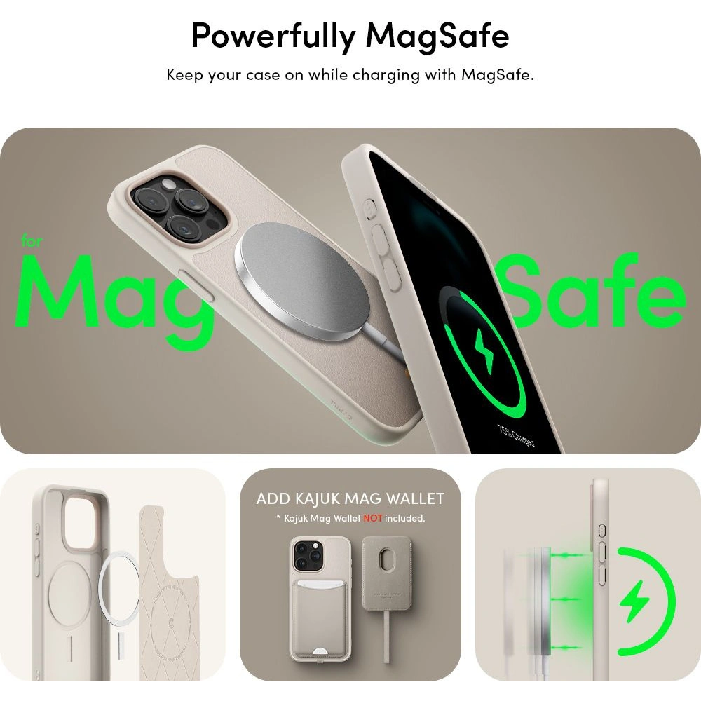 Hurtownia GSM - Etui Spigen Cyrill Kajuk Mag MagSafe Apple iPhone 15 Pro Crem - SPN3029 - {ean13} - Hurt
