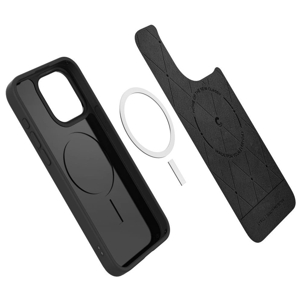 Wholesale Spigen Cyrill Kajuk Mag MagSafe Apple iPhone 15 Pro Black - SPN3030 - {ean13} - Hurt
