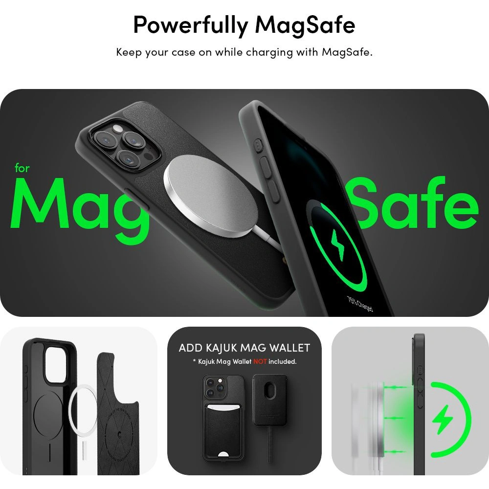 Hurtownia GSM - Etui Spigen Cyrill Kajuk Mag MagSafe Apple iPhone 15 Pro Fekete - SPN3030 - {ean13} - Hurt