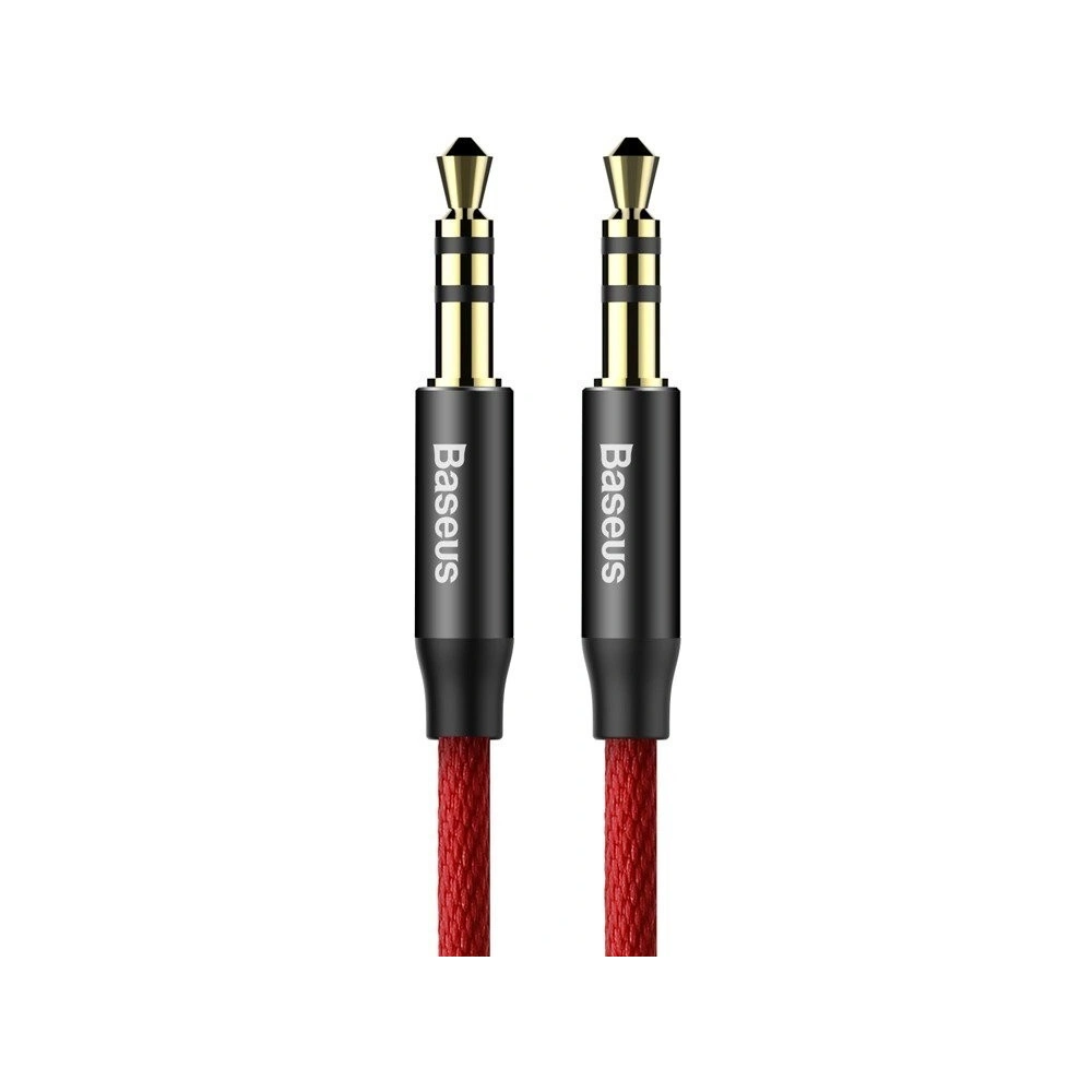 Hurtownia GSM - Kabel audio mini jack 3,5mm AUX Baseus Yiven 0,5m (czerwony) - BSU365RED - {ean13} - Hurt