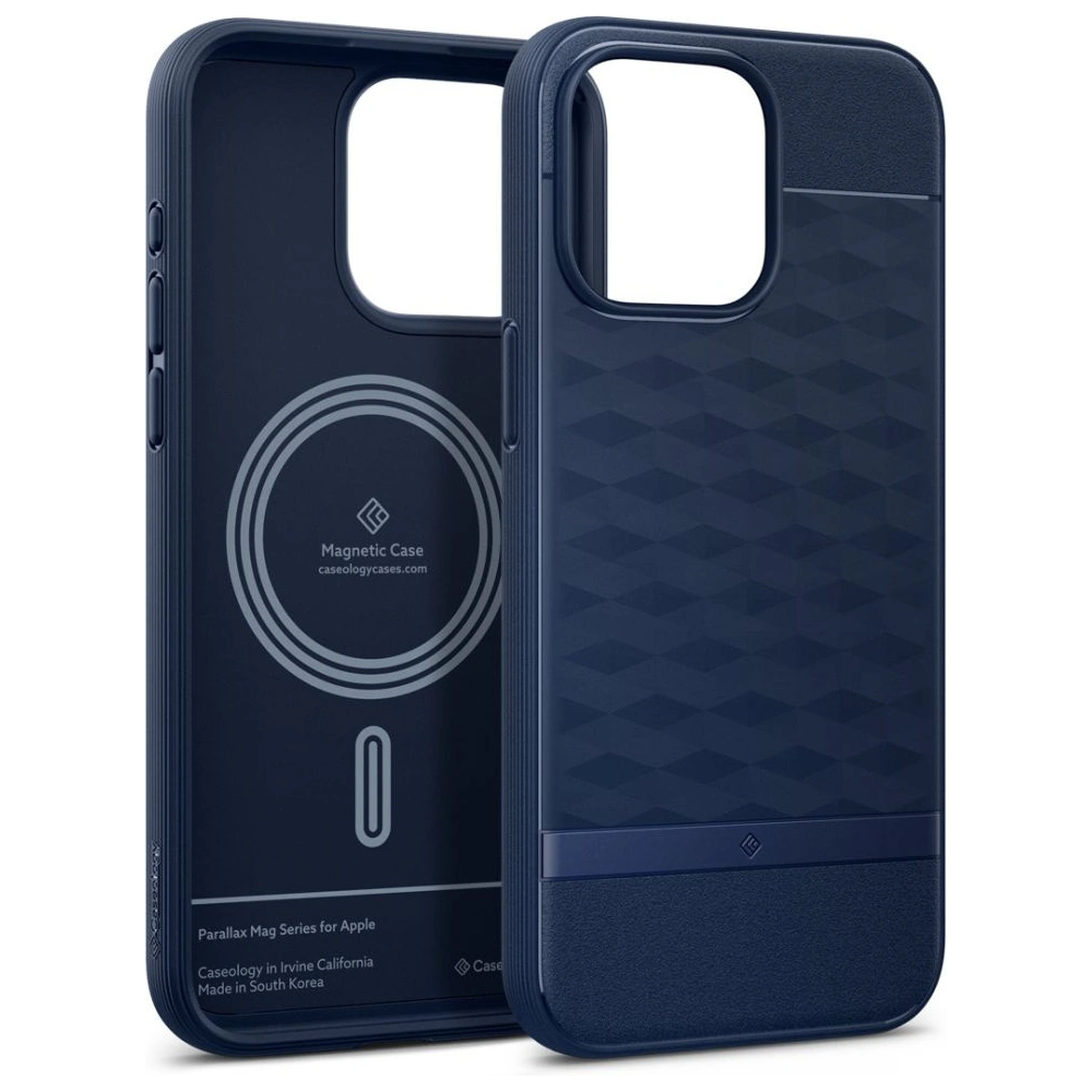 Hurtownia GSM - Case Caseology Parallax Mag MagSafe Apple iPhone 15 Pro Mitternachtsblau - SPN3036 - {ean13} - Hurt