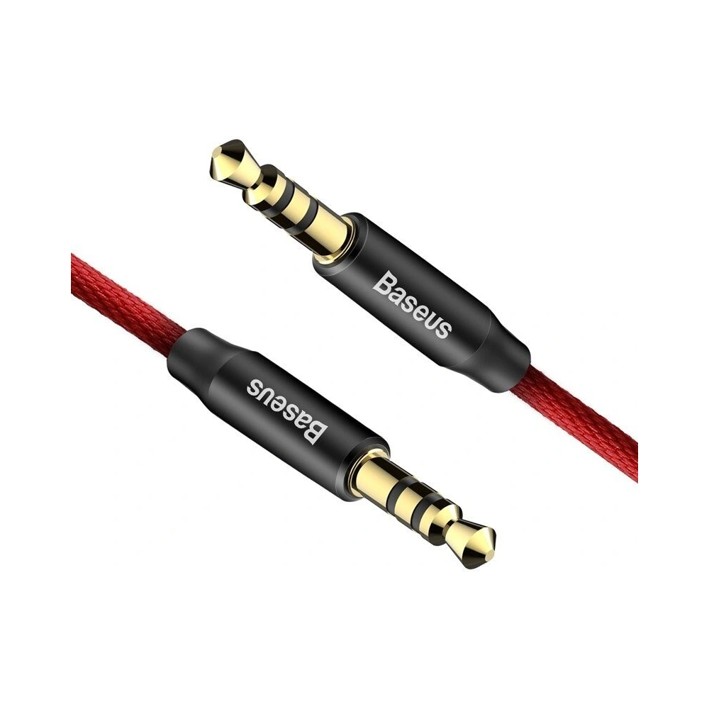 Hurtownia GSM - Kabel audio mini jack 3,5mm AUX Baseus Yiven 0,5m (czerwony) - BSU365RED - {ean13} - Hurt