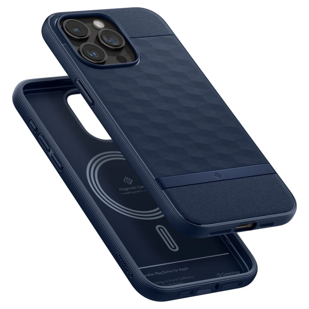 Hurtownia GSM - Case Caseology Parallax Mag MagSafe Apple iPhone 15 Pro Mitternachtsblau - SPN3036 - {ean13} - Hurt