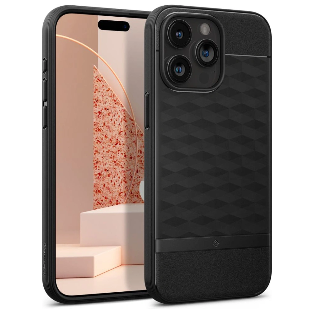 Hurtownia GSM - Etui Caseology Parallax Mag MagSafe Apple iPhone 15 Pro Matná černá - SPN3037 - {ean13} - Hurt