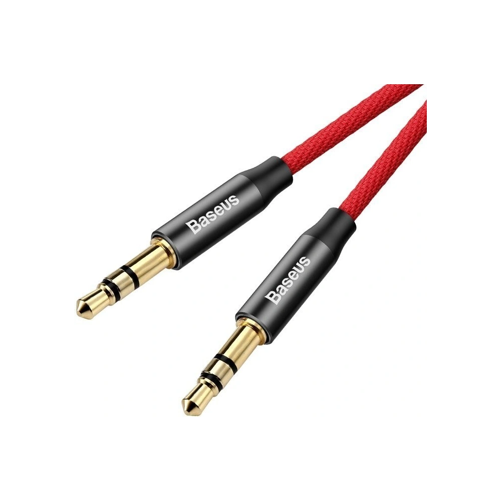 Hurtownia GSM - Kabel audio mini jack 3,5mm AUX Baseus Yiven 0,5m (czerwony) - BSU365RED - {ean13} - Hurt