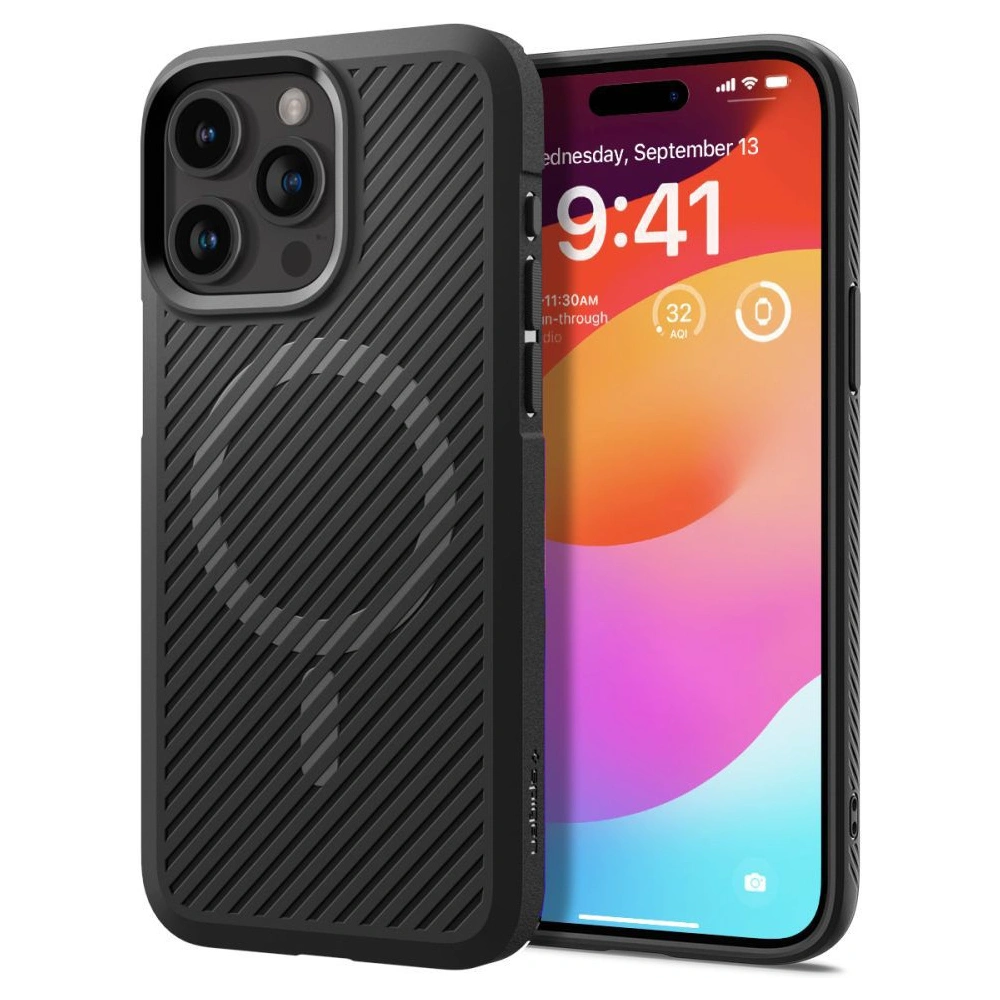 Hurtownia GSM - Case Spigen Core Armor Mag MagSafe Apple iPhone 15 Pro Matt Schwarz - SPN3038 - {ean13} - Hurt