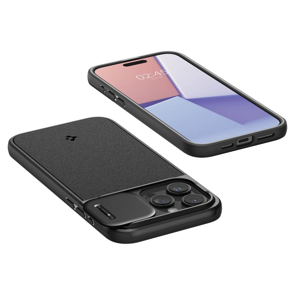 Hurtownia GSM - Etui Spigen Optik Armor Mag MagSafe Apple iPhone 15 Pro Fekete - SPN3041 - {ean13} - Hurt