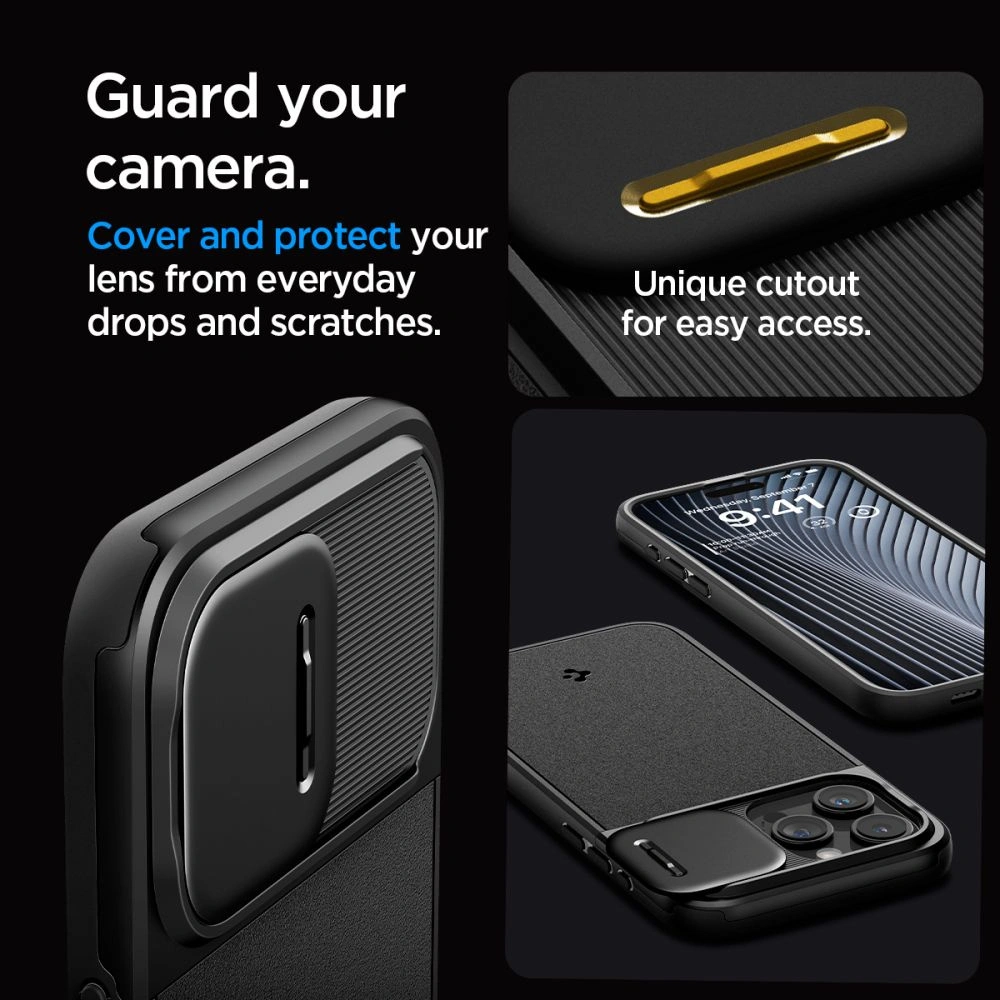 Hurtownia GSM - Etui Spigen Optik Armor Mag MagSafe Apple iPhone 15 Pro Black - SPN3041 - {ean13} - Hurt