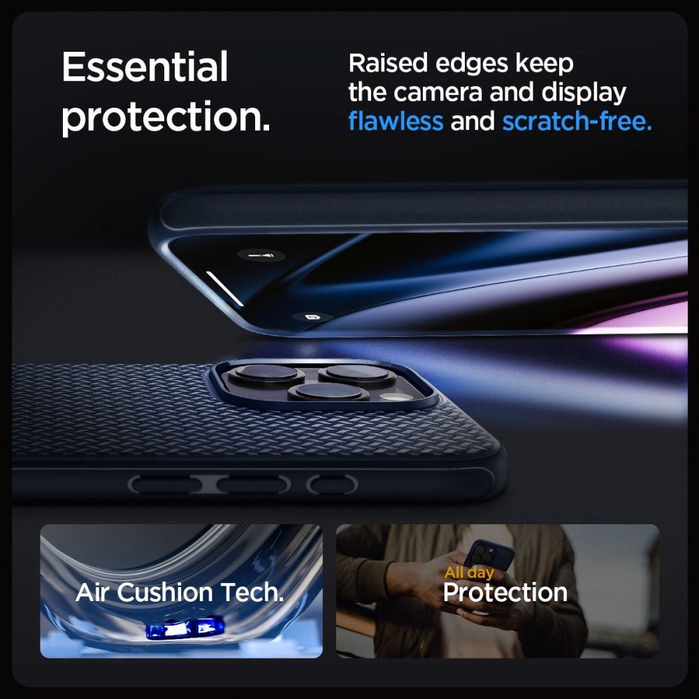 Hurtownia GSM - Etui Spigen Mag Armor MagSafe Apple iPhone 15 Pro Námořnická modř - SPN3042 - {ean13} - Hurt