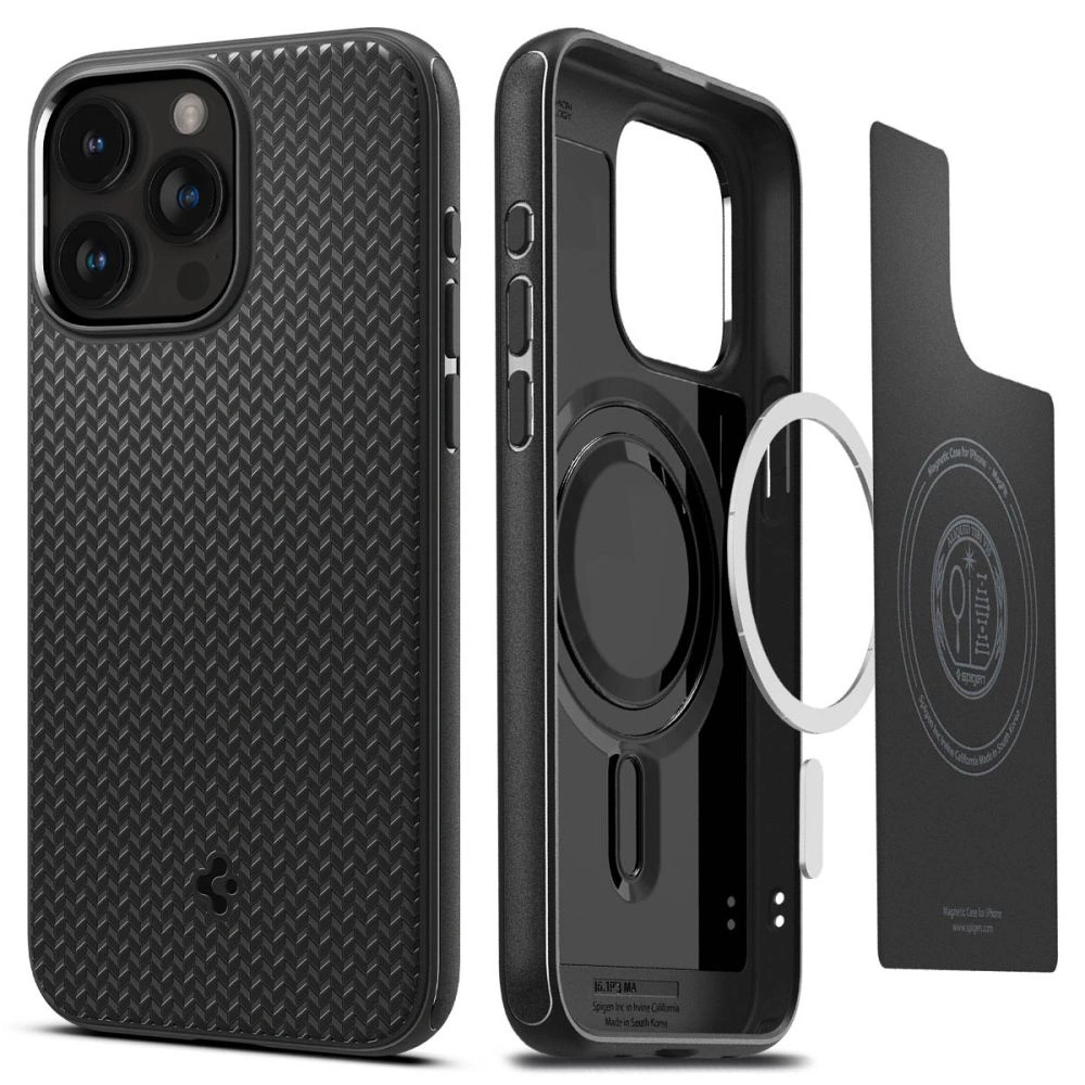 Hurtownia GSM - Etui Spigen Mag Armor MagSafe Apple iPhone 15 Pro Matná černá - SPN3043 - {ean13} - Hurt