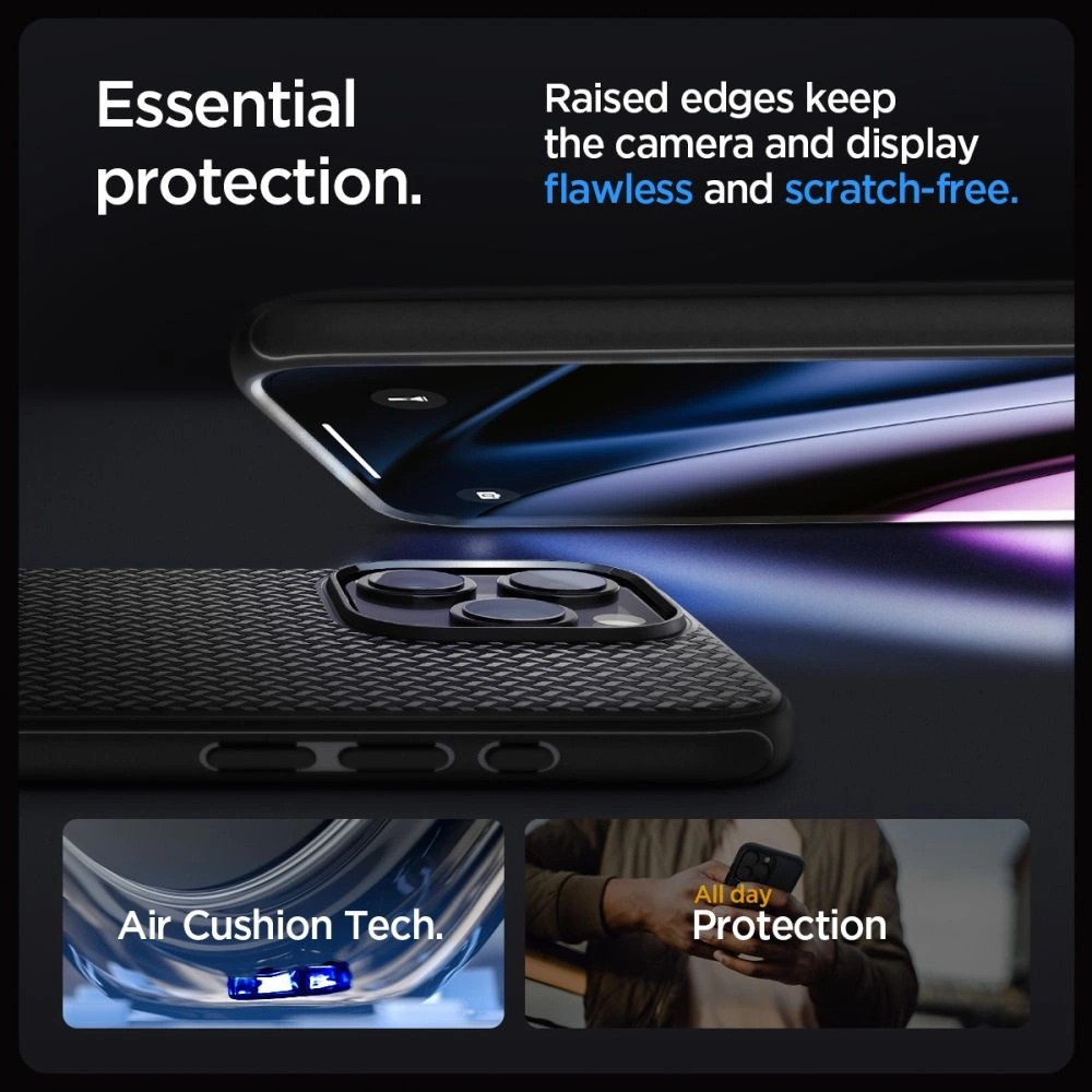 Wholesale Spigen Mag Armor MagSafe Apple iPhone 15 Pro Matte Black - SPN3043 - {ean13} - Hurt