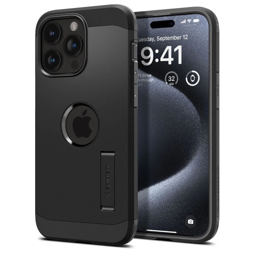 Hurtownia GSM - Etui Spigen Tough Armor Mag MagSafe Apple iPhone 15 Pro Černá - SPN3044 - {ean13} - Hurt