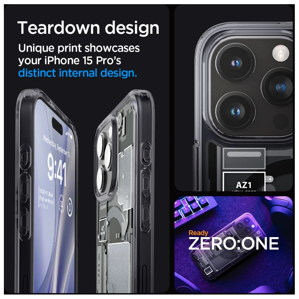 Wholesale Spigen Ultra Hybrid Mag MagSafe Apple iPhone 15 Pro Zero One - SPN3046 - {ean13} - Hurt
