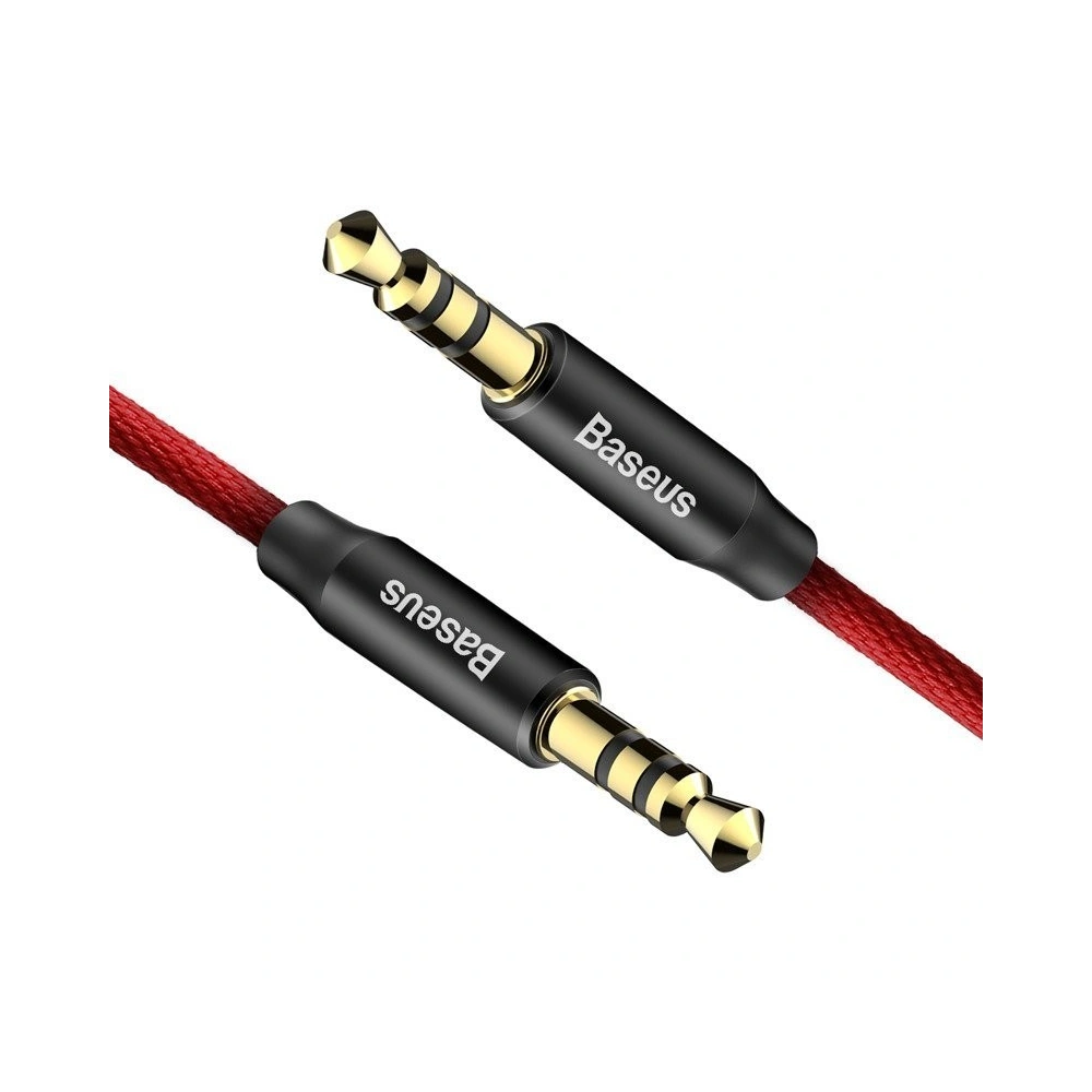 Hurtownia GSM - Kabel audio mini jack 3,5mm AUX Baseus Yiven 1,5m (červený) - BSU367RED - {ean13} - Hurt