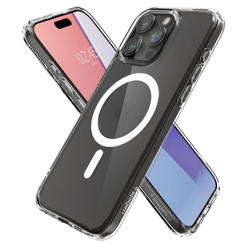 Wholesale Spigen Ultra Hybrid Mag MagSafe Apple iPhone 15 Pro Frost Clear - SPN3048 - {ean13} - Hurt