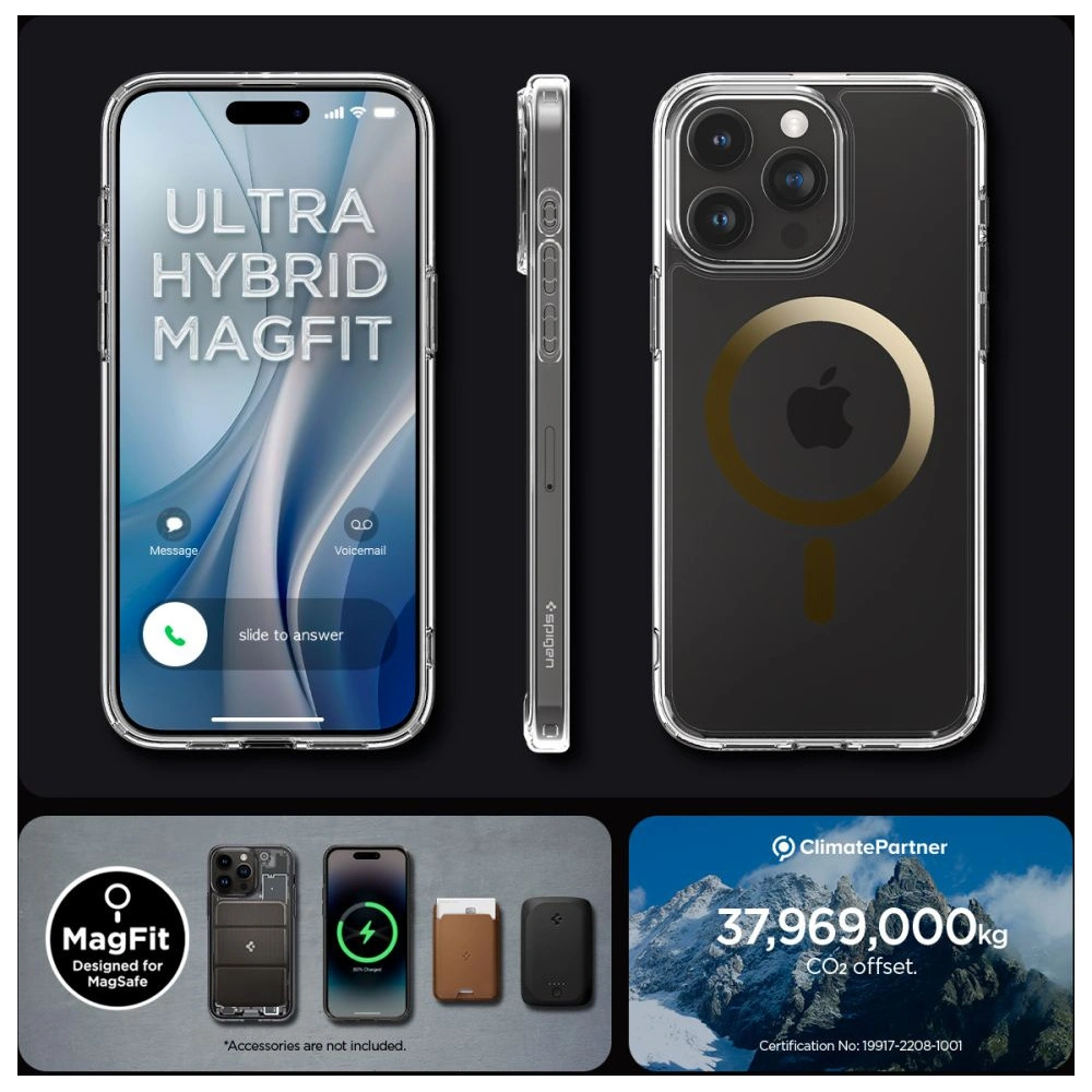 Hurtownia GSM - Etui Spigen Ultra Hybrid Mag MagSafe Apple iPhone 15 Pro Arany - SPN3049 - {ean13} - Hurt
