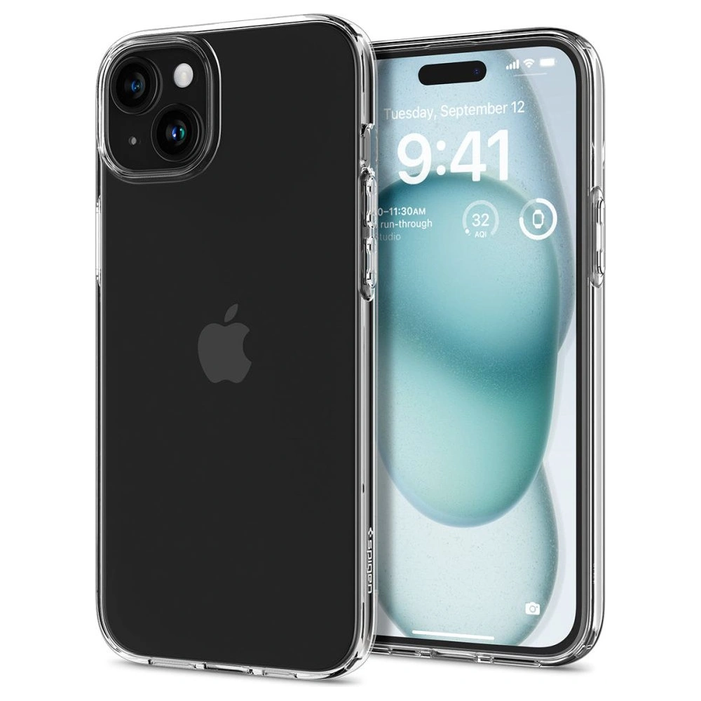 Wholesale Spigen Liquid Crystal Apple iPhone 15 Crystal Clear - SPN3052 - {ean13} - Hurt