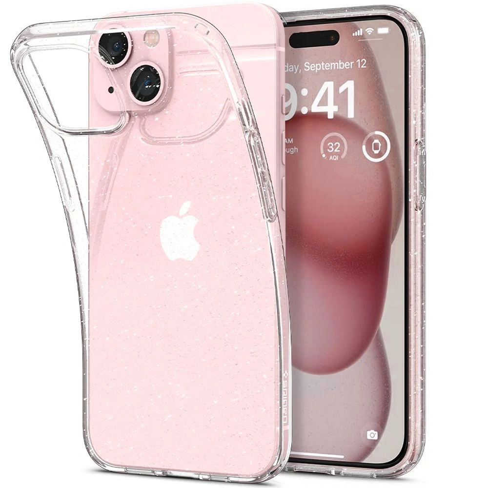 Hurtownia GSM - Case Spigen Liquid Crystal Apple iPhone 15 Glitter Crystal - SPN3053 - {ean13} - Hurt