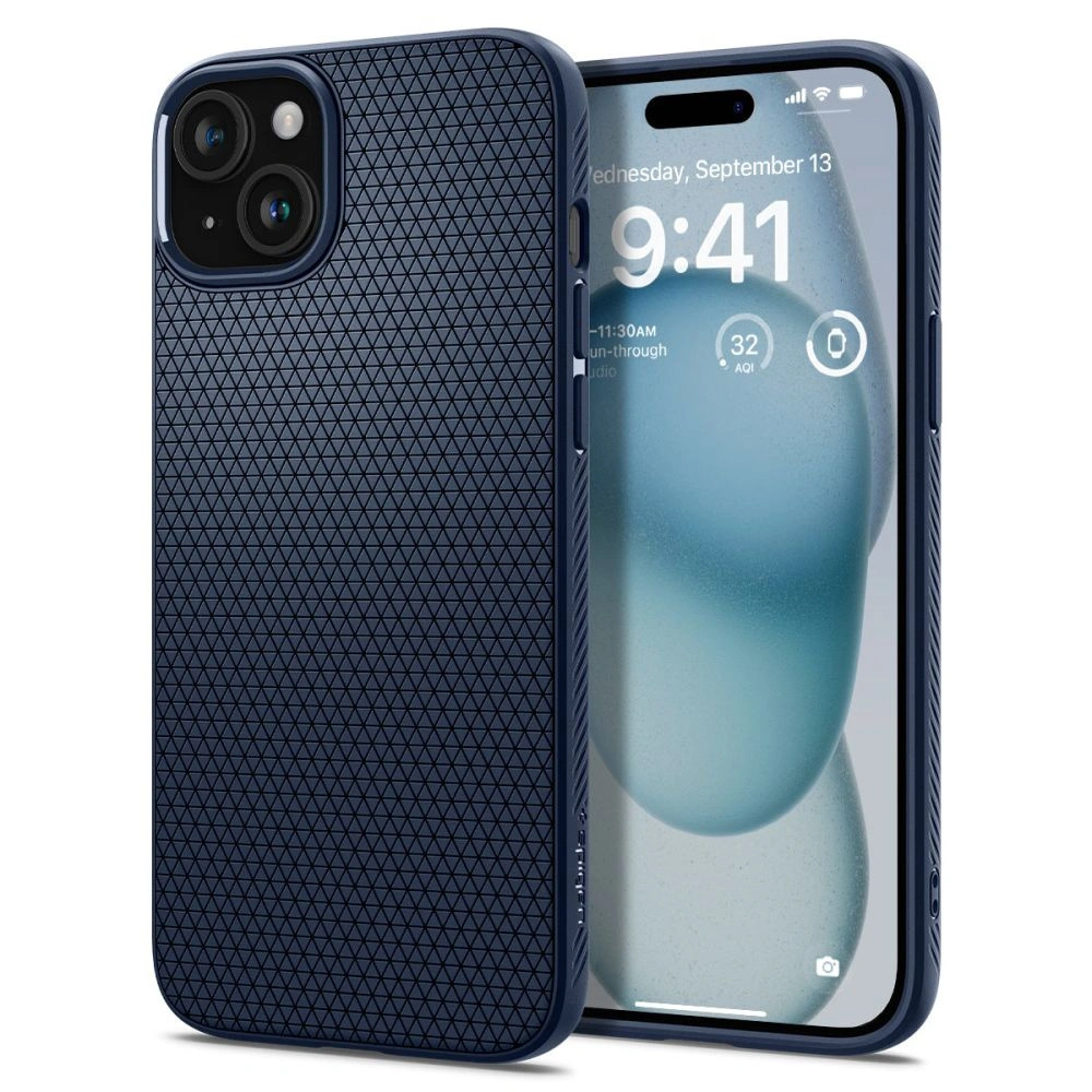 Hurtownia GSM - Etui Spigen Liquid Air Apple iPhone 15 Albastru Marin - SPN3055 - {ean13} - Hurt