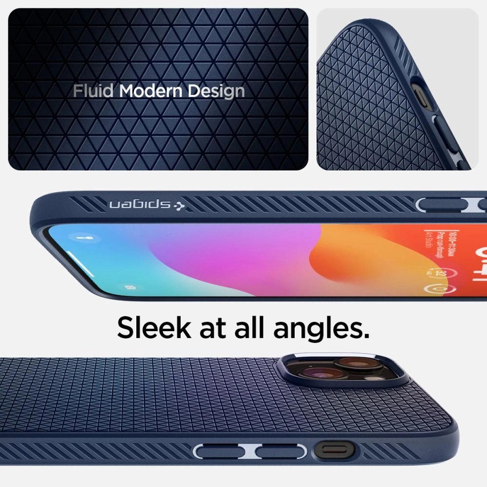 Wholesale Spigen Liquid Air Apple iPhone 15 Navy Blue - SPN3055 - {ean13} - Hurt