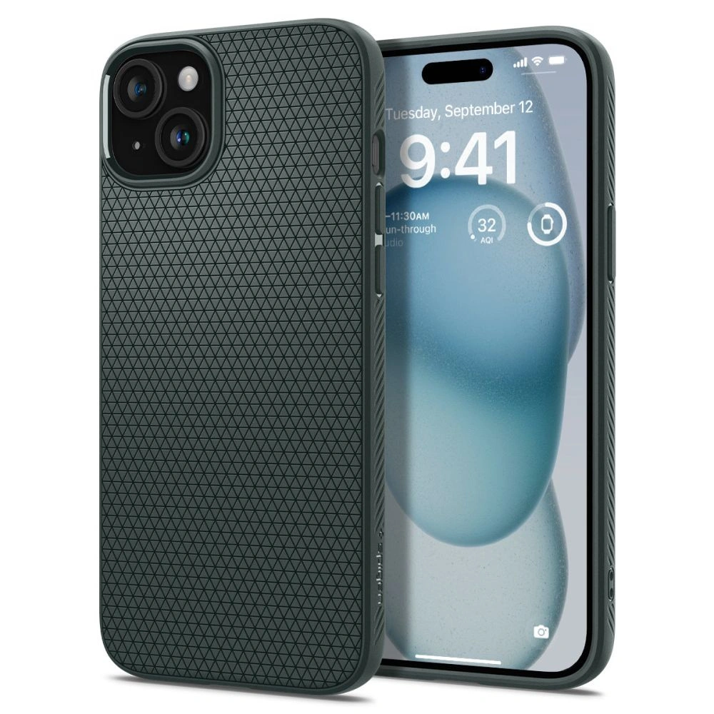 Hurtownia GSM - Etui Spigen Liquid Air Apple iPhone 15 Verde Abyssal - SPN3056 - {ean13} - Hurt
