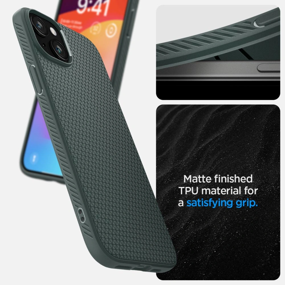 Hurtownia GSM - Etui Spigen Liquid Air Apple iPhone 15 Verde Abyssal - SPN3056 - {ean13} - Hurt