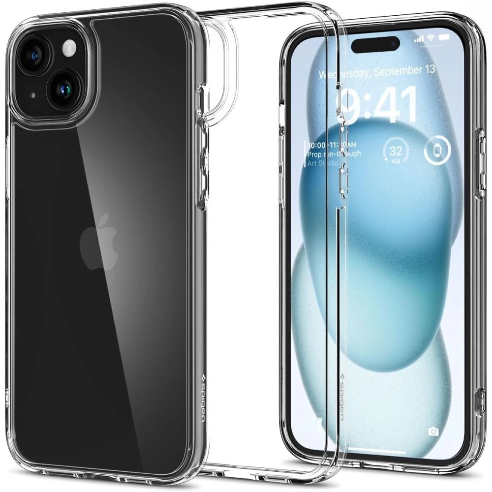Hurtownia GSM - Etui Spigen Ultra Hybrid Apple iPhone 15 Crystal Clear - SPN3057 - {ean13} - Hurt