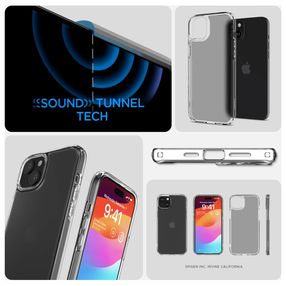 Hurtownia GSM - Etui Spigen Ultra Hybrid Apple iPhone 15 Frost Clear - SPN3058 - {ean13} - Hurt