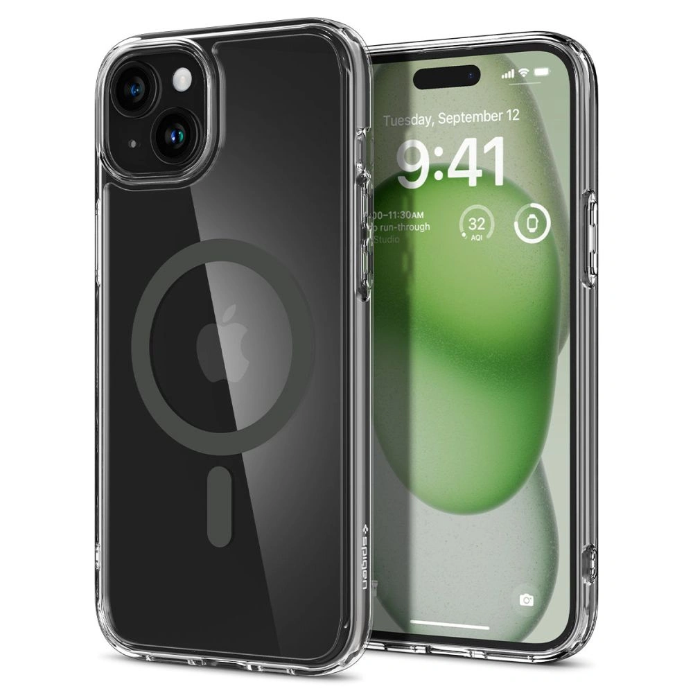 Wholesale Spigen Ultra Hybrid Mag MagSafe Apple iPhone 15 Graphite - SPN3063 - {ean13} - Hurt