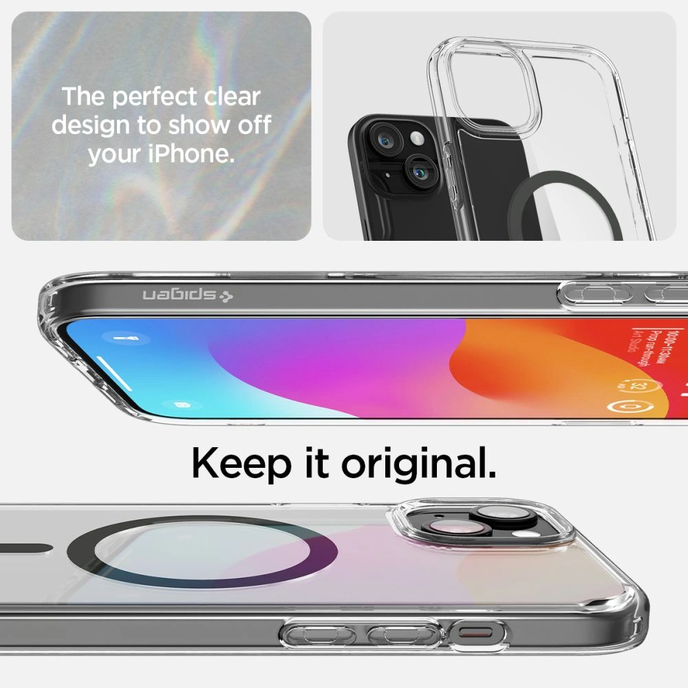 Wholesale Spigen Ultra Hybrid Mag MagSafe Apple iPhone 15 Graphite - SPN3063 - {ean13} - Hurt
