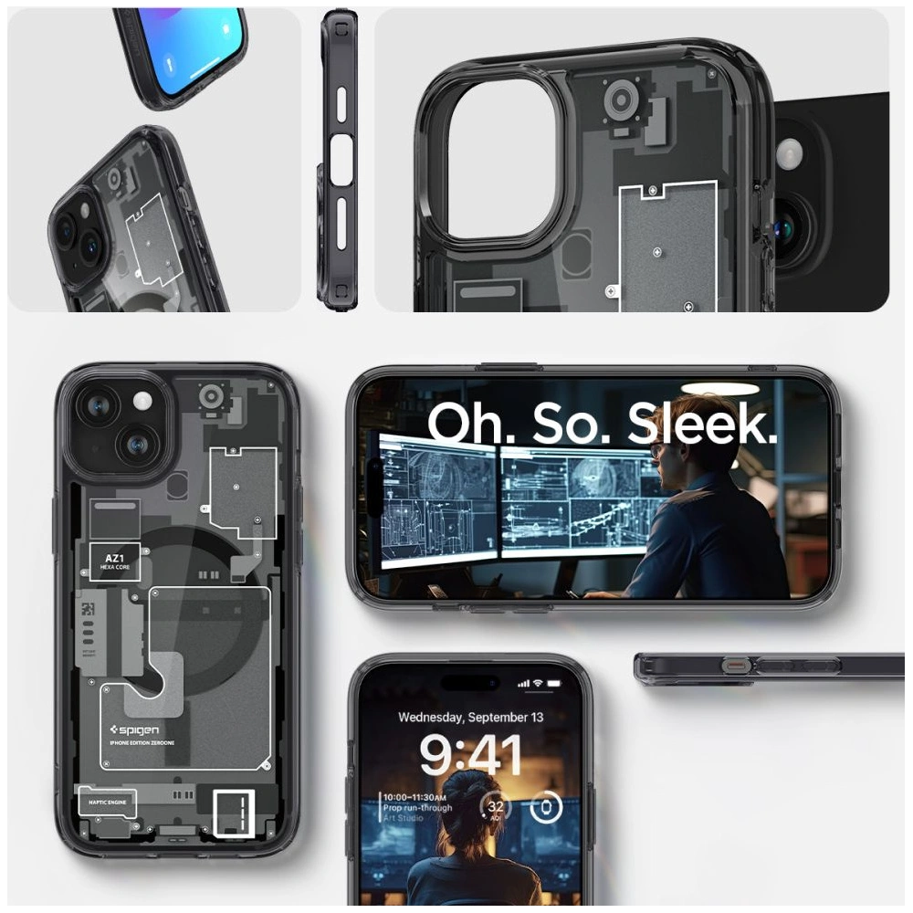 Wholesale Spigen Ultra Hybrid Mag MagSafe Apple iPhone 15 Zero One - SPN3065 - {ean13} - Hurt