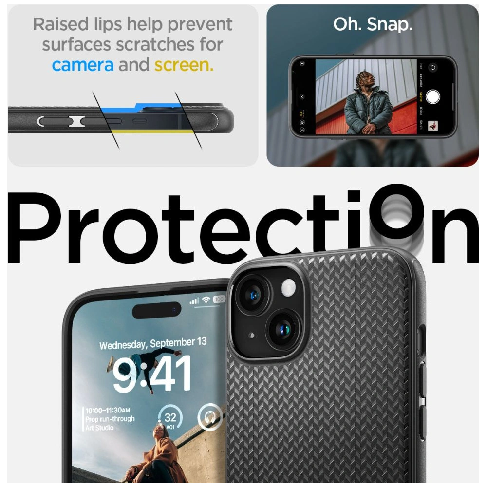 Wholesale Spigen Mag Armor MagSafe Apple iPhone 15 Matte Black - SPN3067 - {ean13} - Hurt