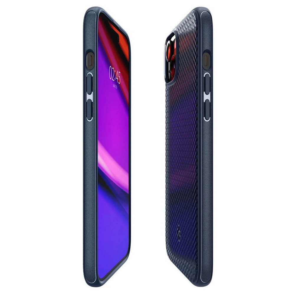 Wholesale Spigen Mag Armor MagSafe Apple iPhone 15 Navy Blue - SPN3068 - {ean13} - Hurt