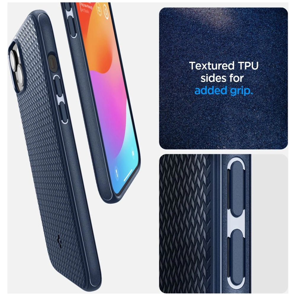 Wholesale Spigen Mag Armor MagSafe Apple iPhone 15 Navy Blue - SPN3068 - {ean13} - Hurt