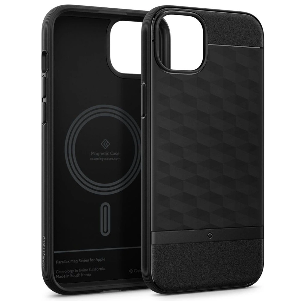 Hurtownia GSM - Etui Caseology Parallax Mag MagSafe Apple iPhone 15 Matt Fekete - SPN3071 - {ean13} - Hurt