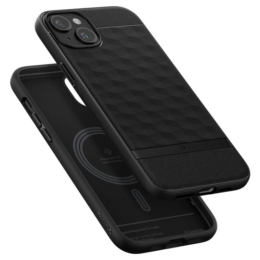 Hurtownia GSM - Etui Caseology Parallax Mag MagSafe Apple iPhone 15 Matt Fekete - SPN3071 - {ean13} - Hurt