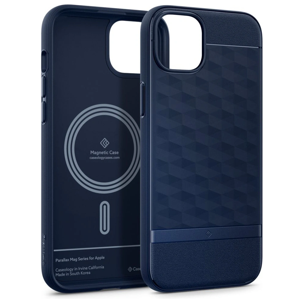 Wholesale Caseology Parallax Mag MagSafe Apple iPhone 15 Midnight Blue - SPN3072 - {ean13} - Hurt