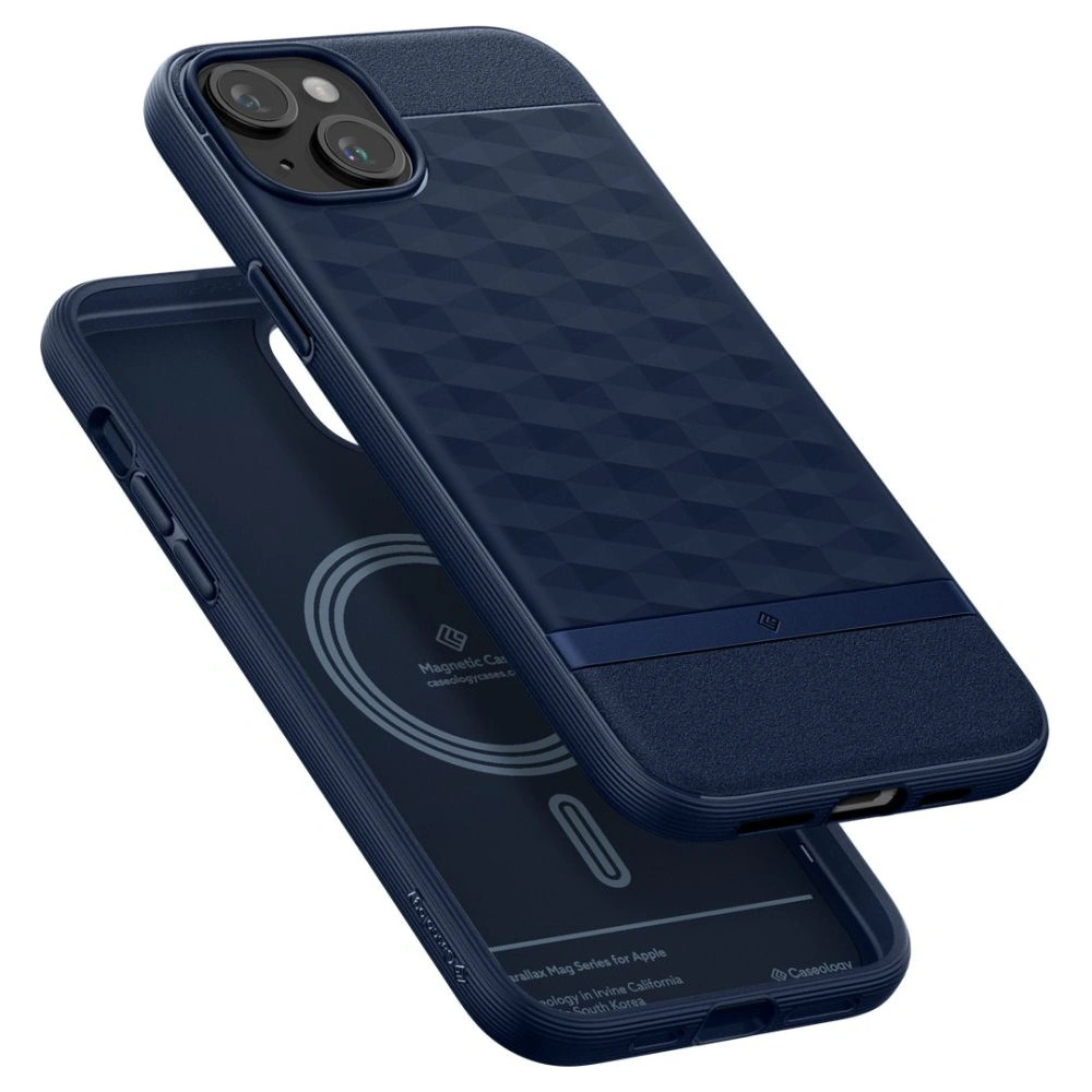 Wholesale Caseology Parallax Mag MagSafe Apple iPhone 15 Midnight Blue - SPN3072 - {ean13} - Hurt