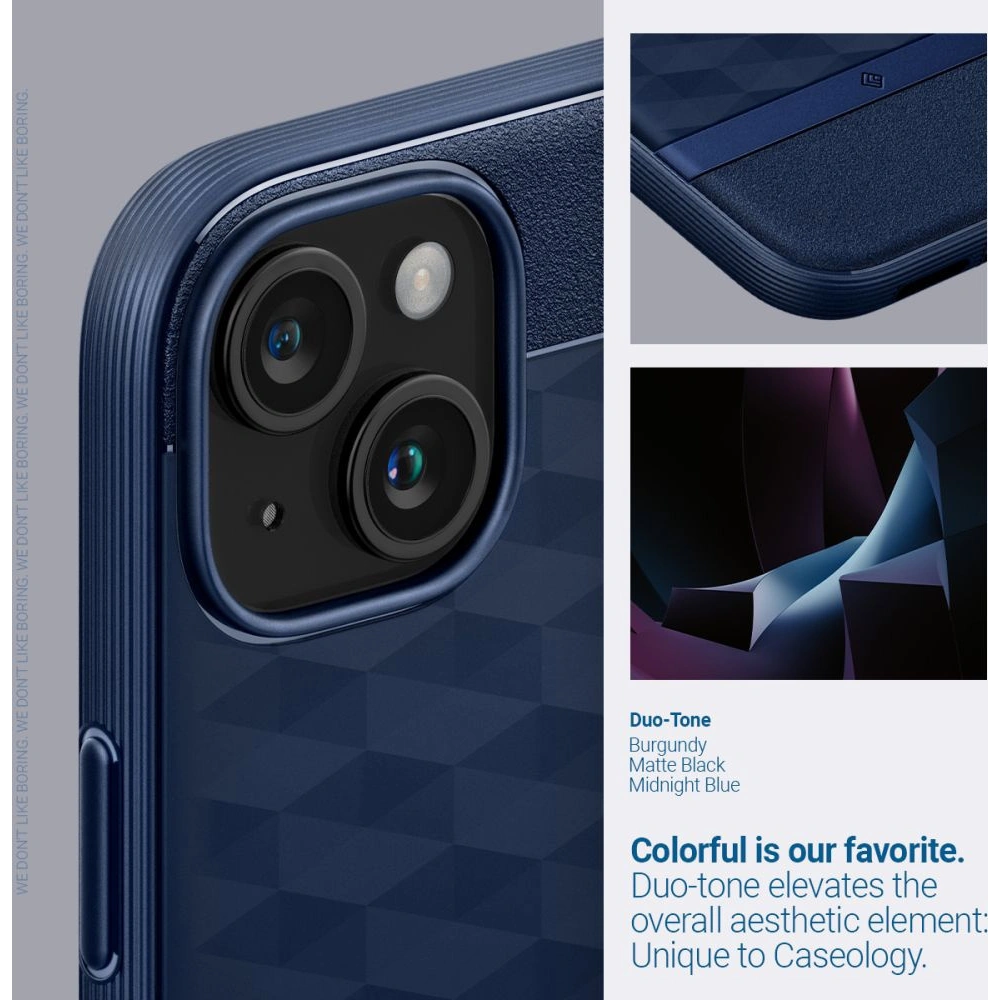 Wholesale Caseology Parallax Mag MagSafe Apple iPhone 15 Midnight Blue - SPN3072 - {ean13} - Hurt