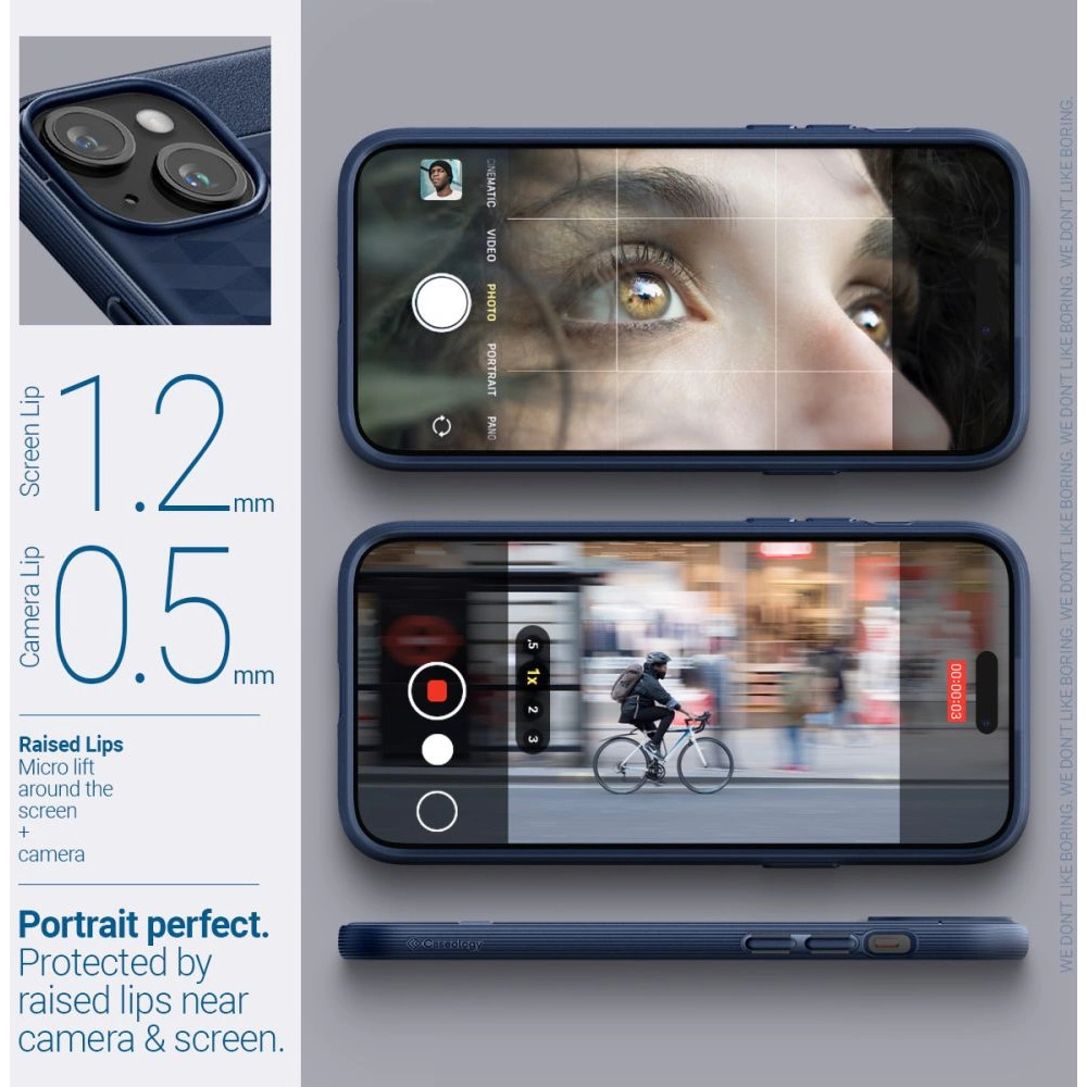 Wholesale Caseology Parallax Mag MagSafe Apple iPhone 15 Midnight Blue - SPN3072 - {ean13} - Hurt