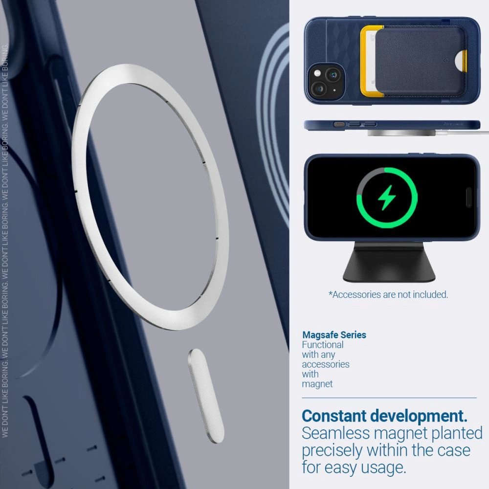 Wholesale Caseology Parallax Mag MagSafe Apple iPhone 15 Midnight Blue - SPN3072 - {ean13} - Hurt